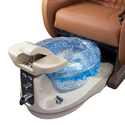 Disposable Spa Bag Liner for Pedicure (Blue) - 200 pc