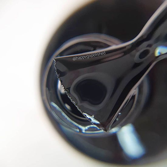 MADAM GLAM - Perfect Black - BLACK GEL NAIL POLISH