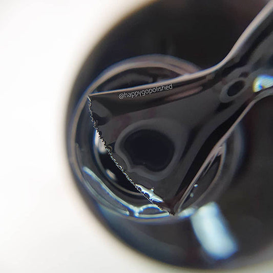 MADAM GLAM - Perfect Black - BLACK GEL NAIL POLISH
