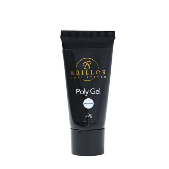 Builder Gel White Smoke by NG - White Polygel Nail Enhancement