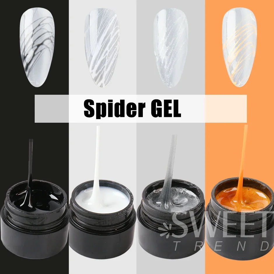 Spider Gel Nail Polish – UV for Line Nail Art