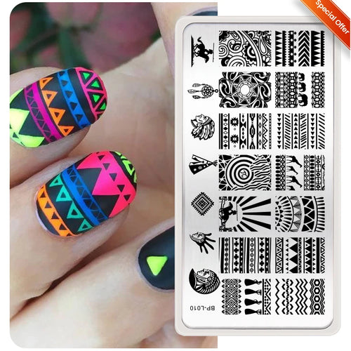 Butterfly & Floral Nail Stamping Plates – BORN PRETTY