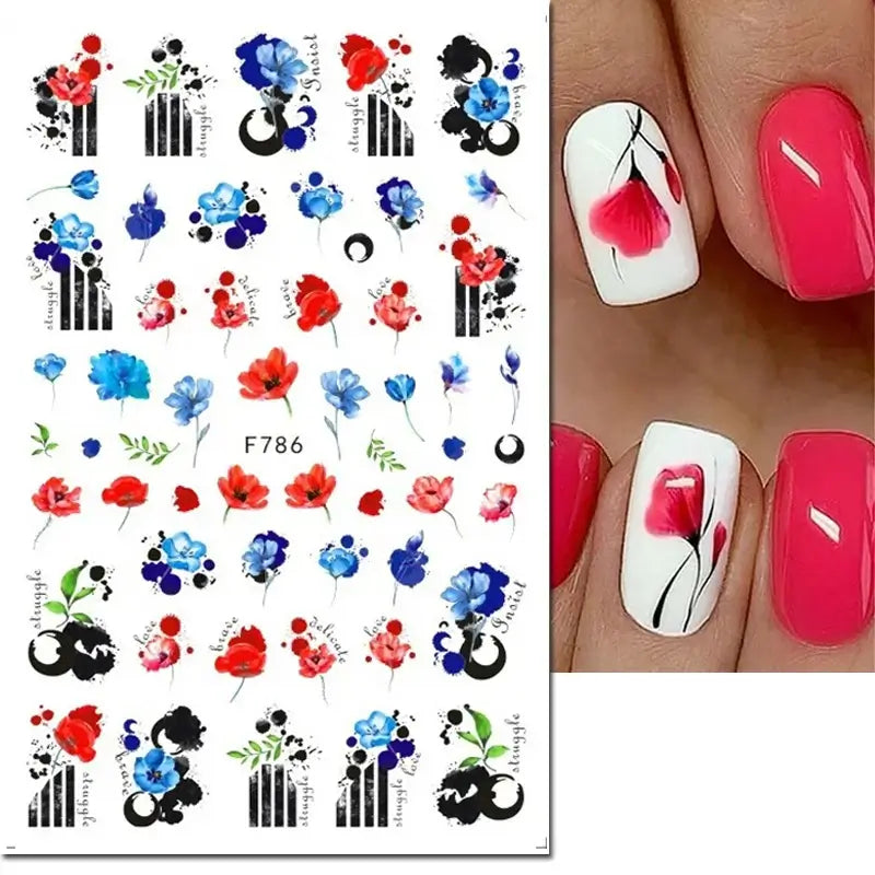 Nail Art Stickers – Self Adhesive