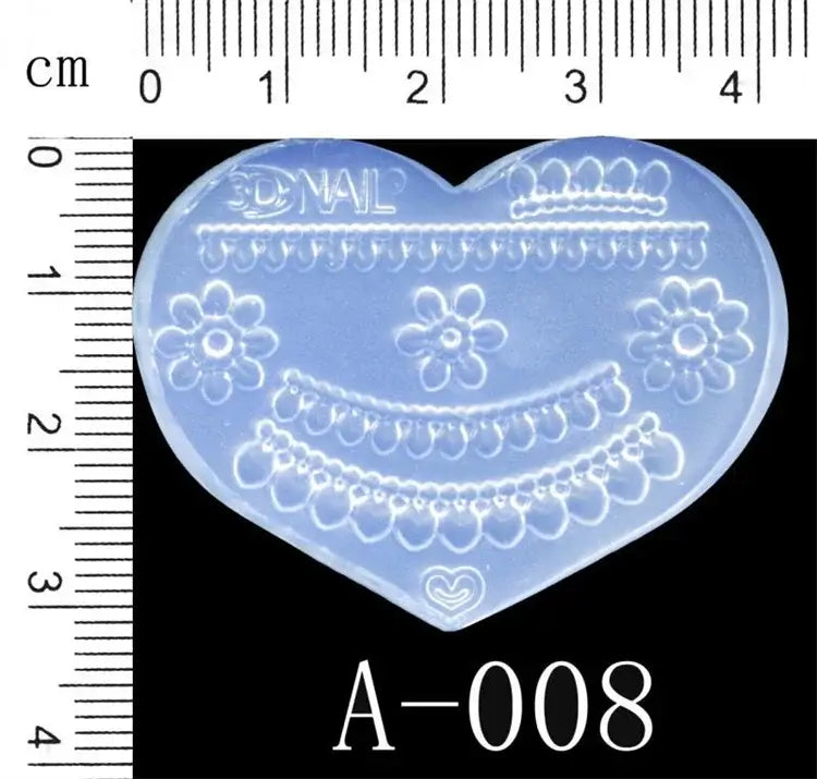 3D Silicone Nail Mold – DIY Manicure & Nail Art Tools