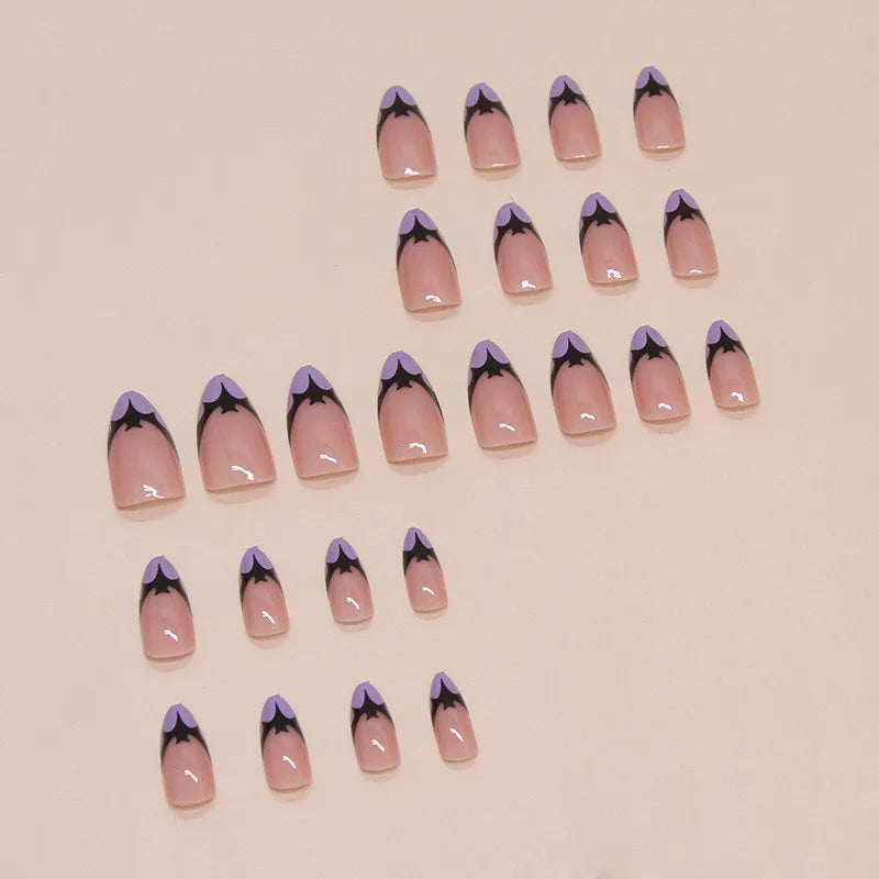 Affordable Halloween press-on fake nails for spooky and stylish manicures