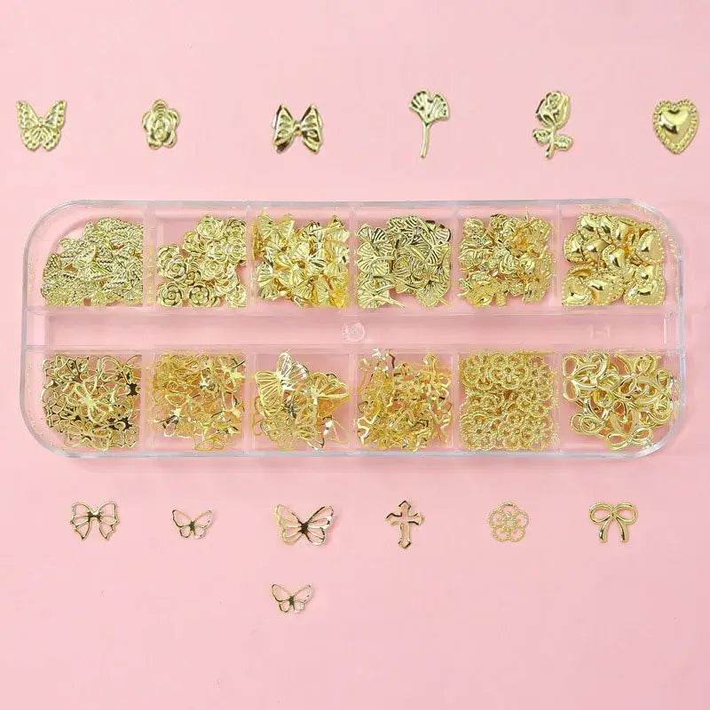 Crystal Nail Rhinestones – Mixed Shapes & Sizes