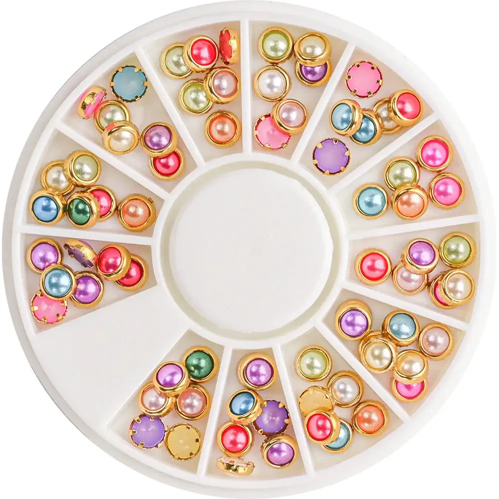 Nail Piercing Rings – Metal Dangle Punk Charms Kit