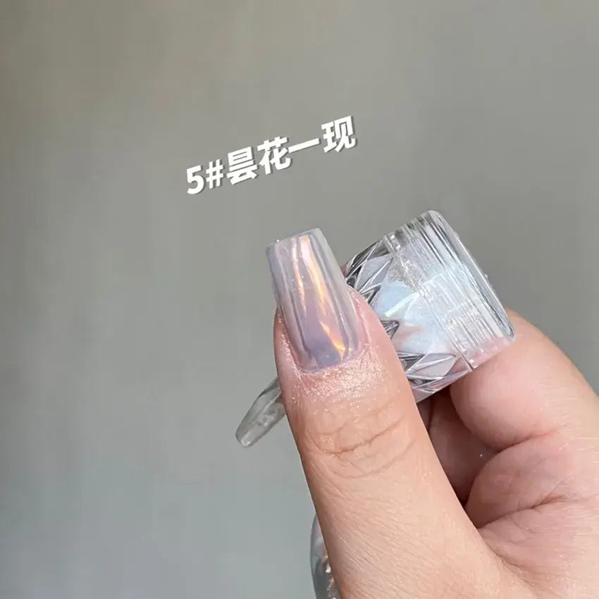 Aurora Nail Dust - Moonlight Chrome Cat Eye Powder