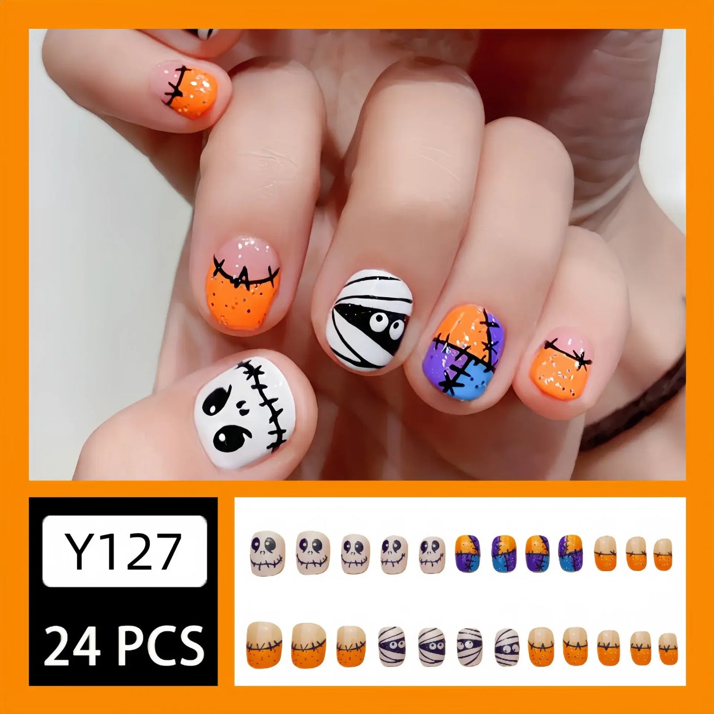 Cute Halloween Press On Nails | Affordable & Stylish Set