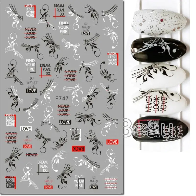 Nail Art Stickers – Self Adhesive