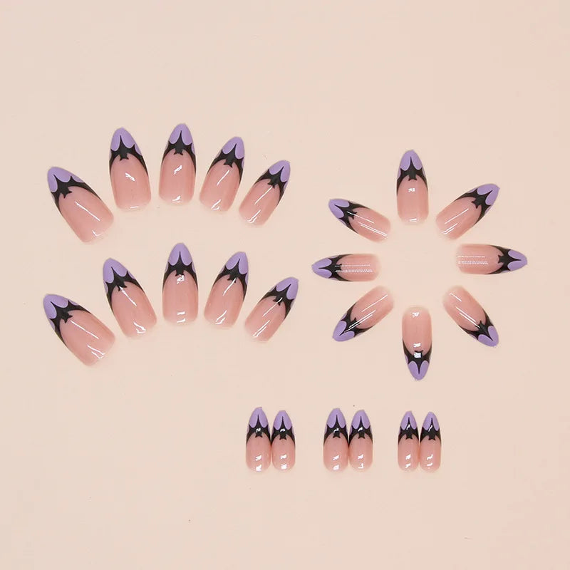 Affordable Halloween press-on fake nails for spooky and stylish manicures