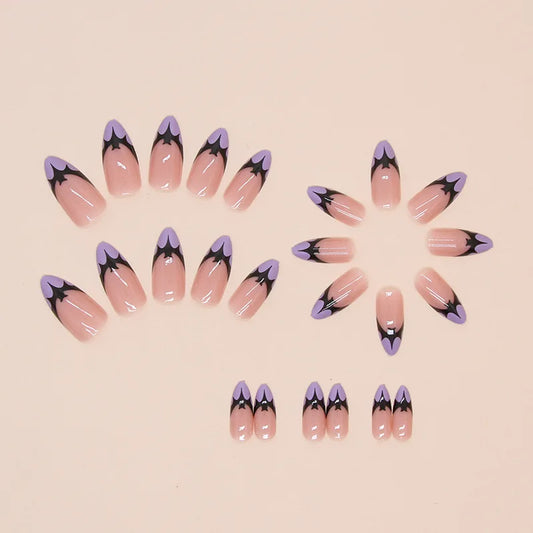 Affordable Halloween press-on fake nails for spooky and stylish manicures