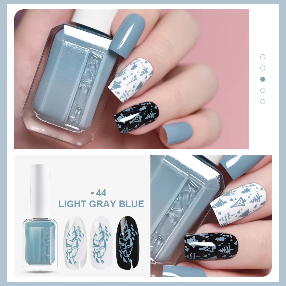 Nail Stamping Polish – Gold, Silver & Color Varnishes