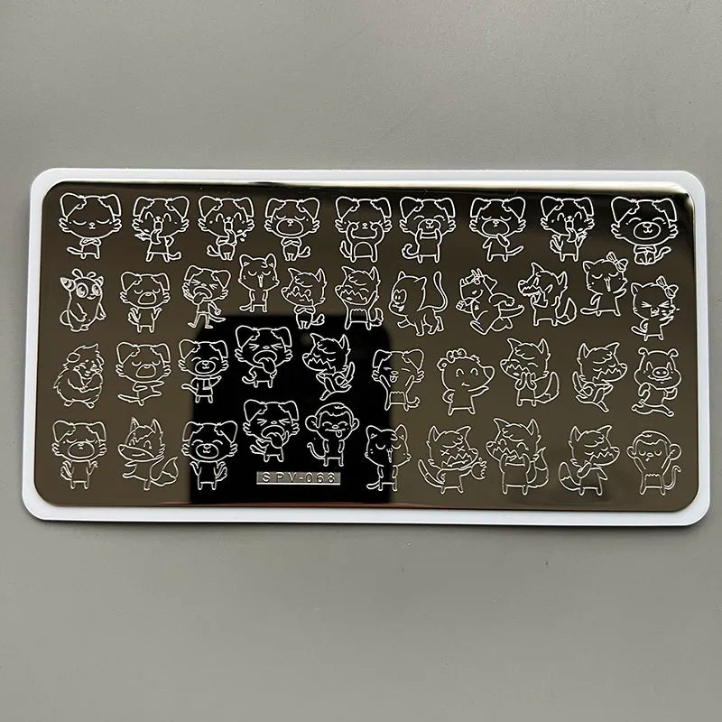 Nail Art Stamping Plates – Create Professional & Intricate Nail Designs