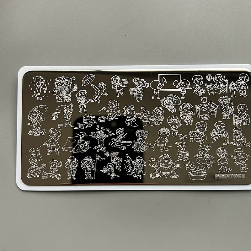 Nail Art Stamping Plates – Create Professional & Intricate Nail Designs