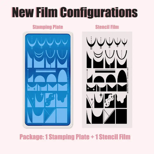 Born Pretty Nail Stamping Plates – Reusable Designs for Nail Art