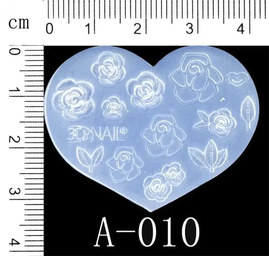3D Silicone Nail Mold – DIY Manicure & Nail Art Tools