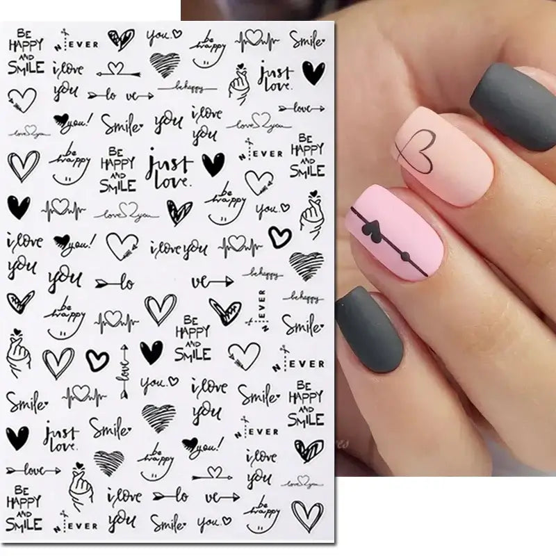 Nail Art Stickers – Self Adhesive