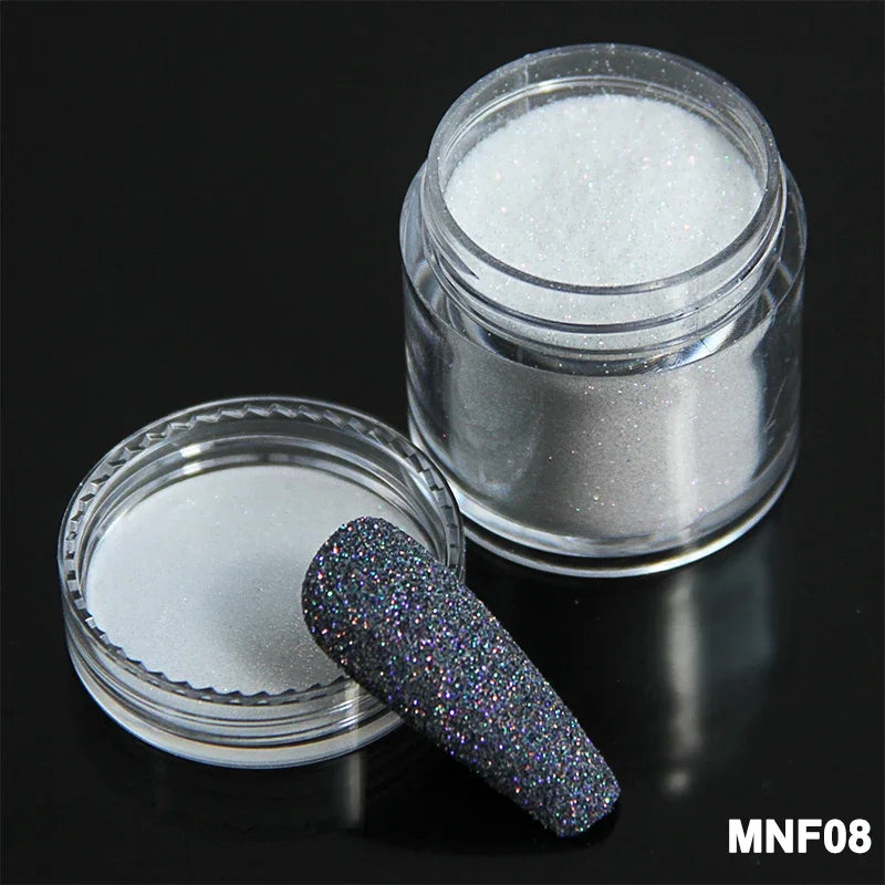 Neon Sugar Nail Glitter – Colorful Candy Coat Powder