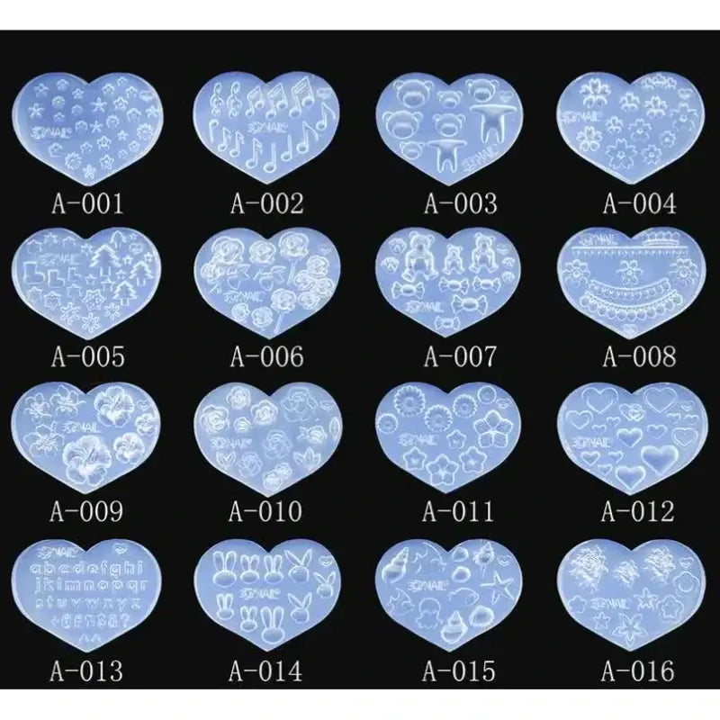 3D Silicone Nail Mold – DIY Manicure & Nail Art Tools