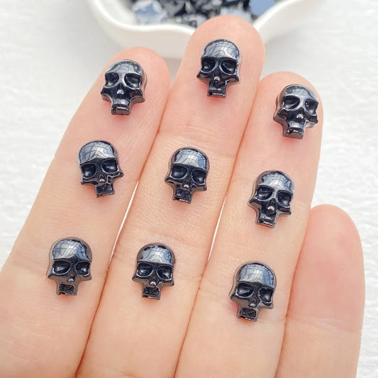 Skull Nails 3D Nail Charms – Halloween Nails