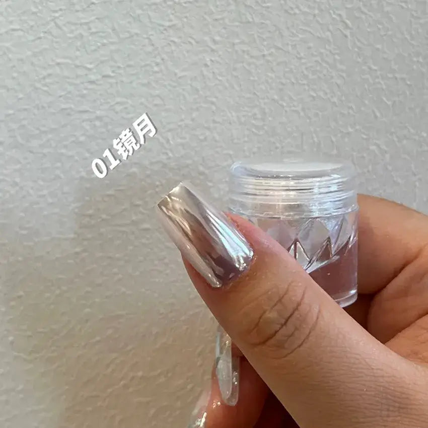 Aurora Nail Dust - Moonlight Chrome Cat Eye Powder