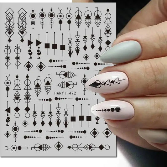 Nail Art Stickers – Self Adhesive