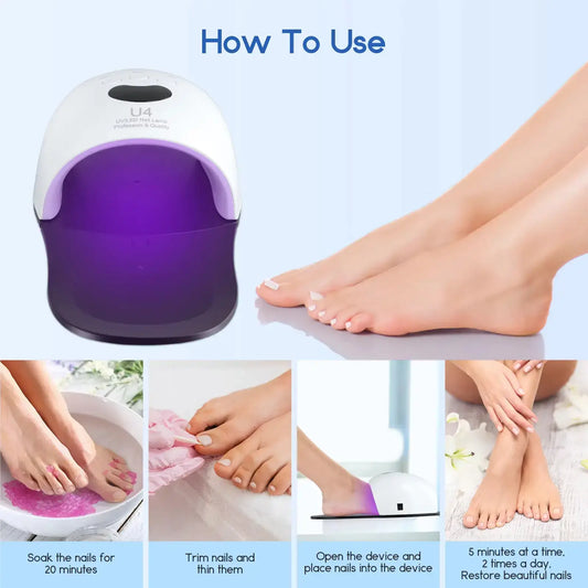 UV Light for Pedicure – Professional UV Lamp Dryer for Toes