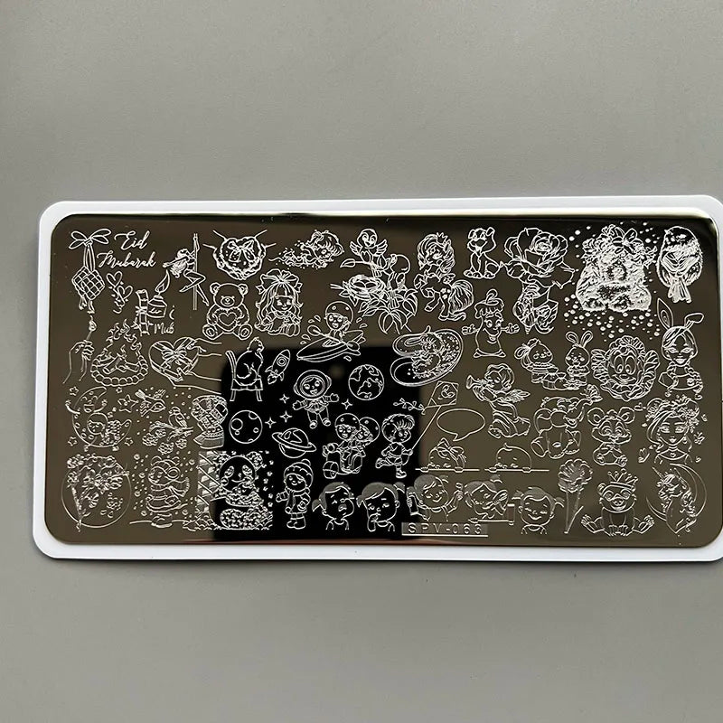 Nail Art Stamping Plates – Create Professional & Intricate Nail Designs