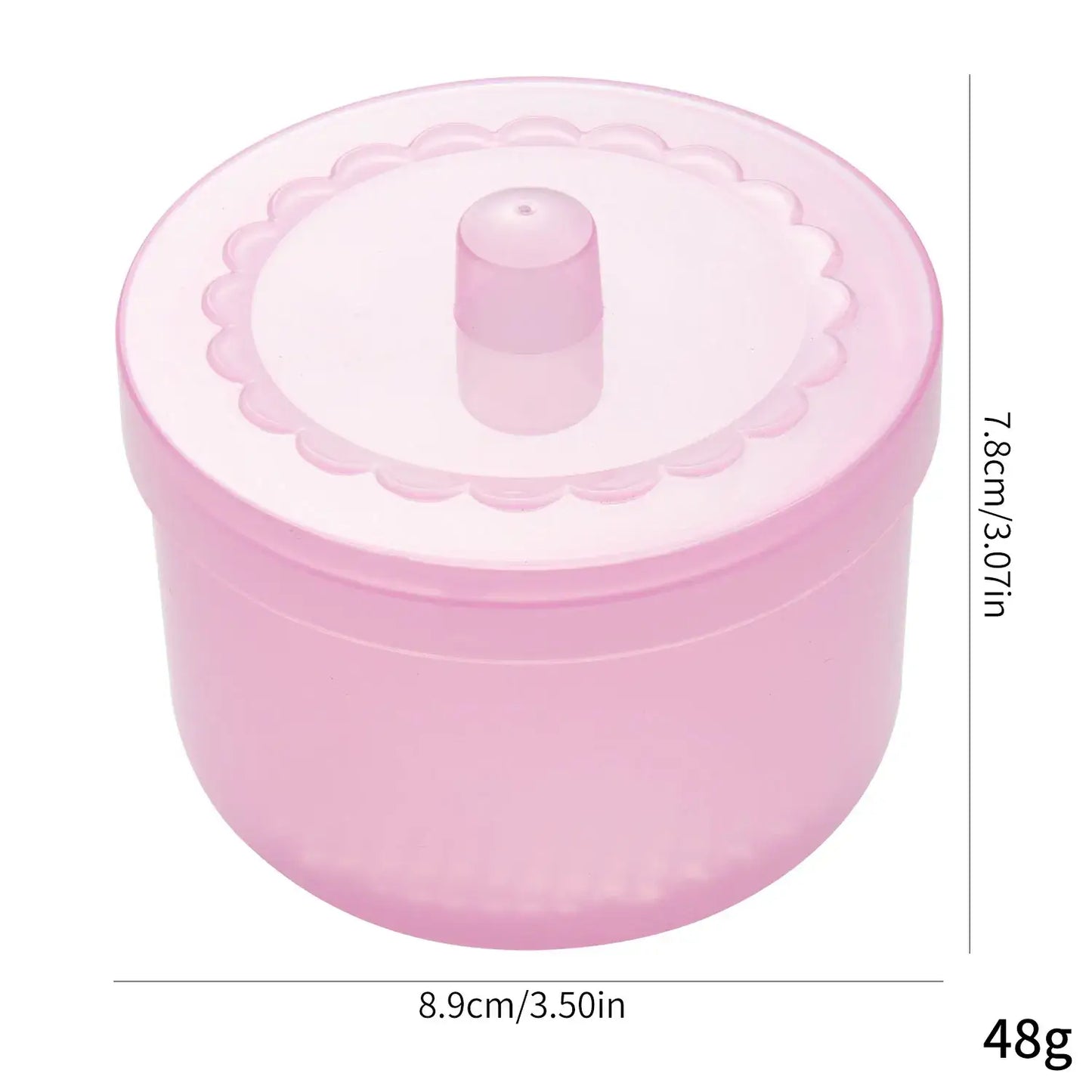 Nail Drill Bits Disinfection Box Double Layer Filtration