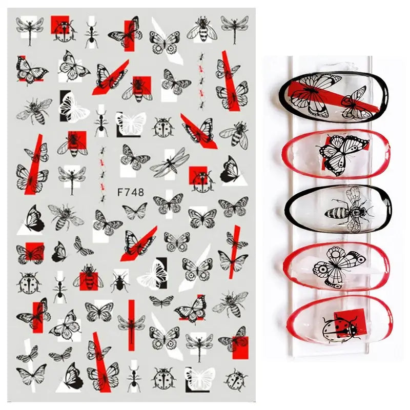 Nail Art Stickers – Self Adhesive