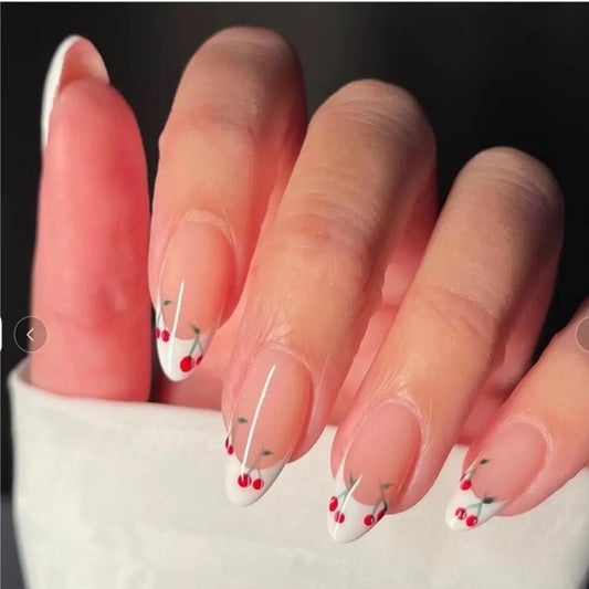 Almond Press-On Nails - Full Coverage (24 pcs)