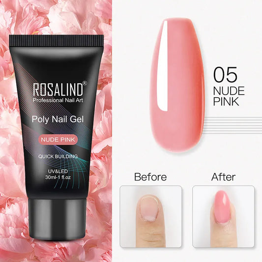 ROSALIND Poly Nail Gel – 30ML - Builder Gel