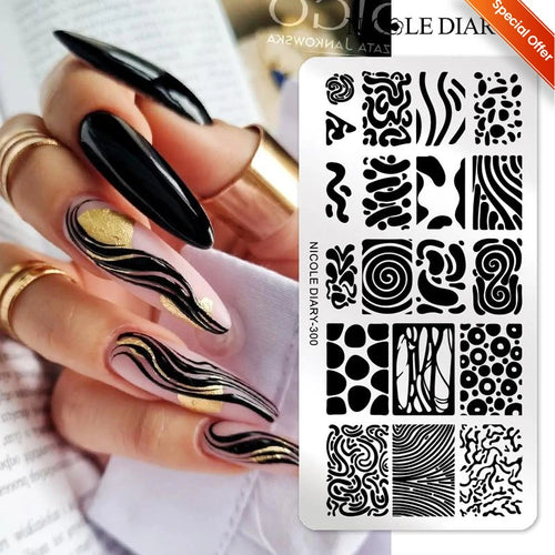 Butterfly & Floral Nail Stamping Plates – BORN PRETTY