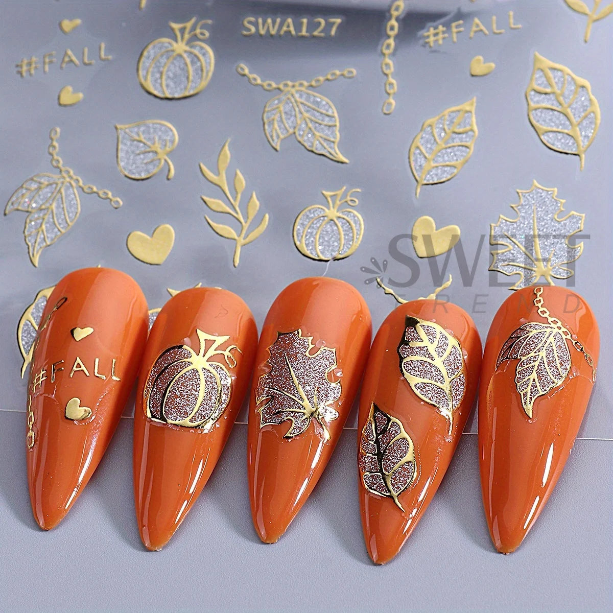 Autumn Nail Stickers – Cozy & Stylish for Fall Designs