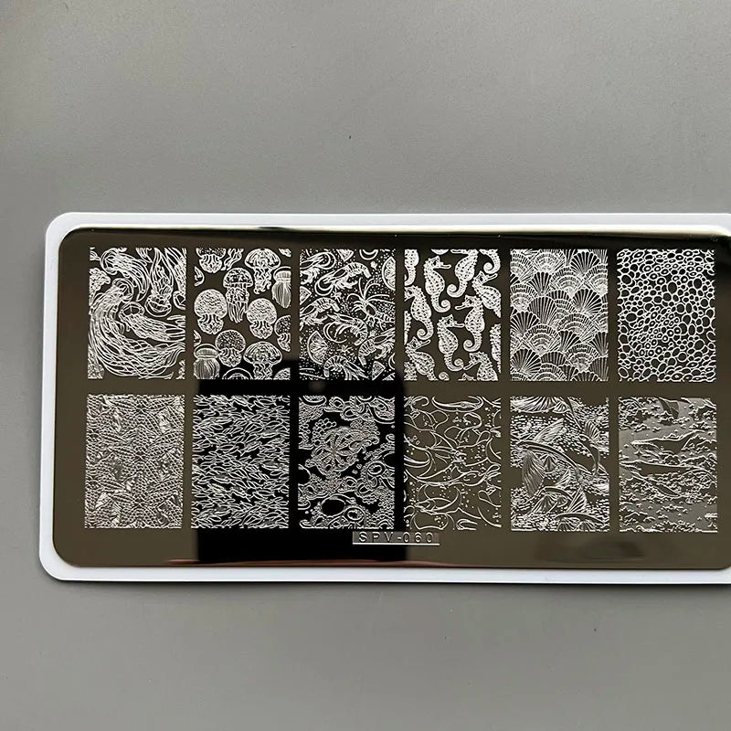 Nail Art Stamping Plates – Create Professional & Intricate Nail Designs