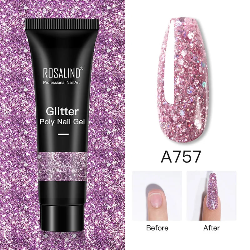 ROSALIND Crème Poly Gel Nail Extension – 15ml