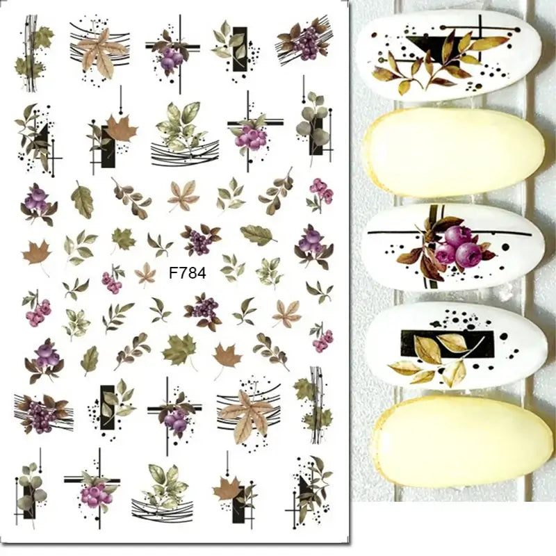 Nail Art Stickers – Self Adhesive