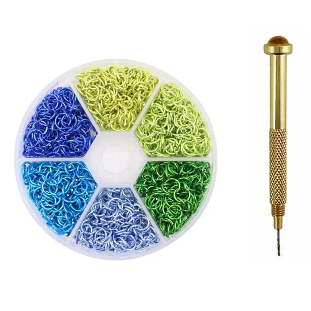 Nail Piercing Rings – Metal Dangle Punk Charms Kit