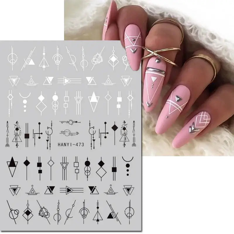 Nail Art Stickers – Self Adhesive