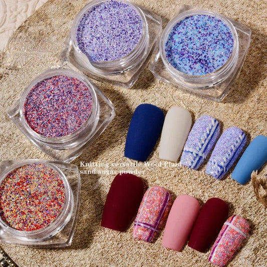 Sugar Sand Nail Powder - Multi Color