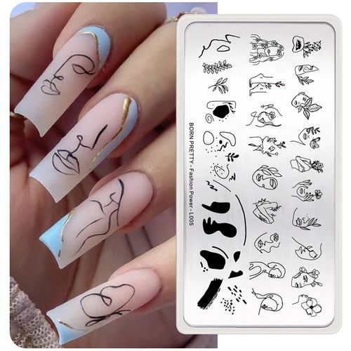 Butterfly & Floral Nail Stamping Plates – BORN PRETTY