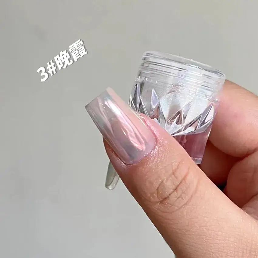 Aurora Nail Dust - Moonlight Chrome Cat Eye Powder