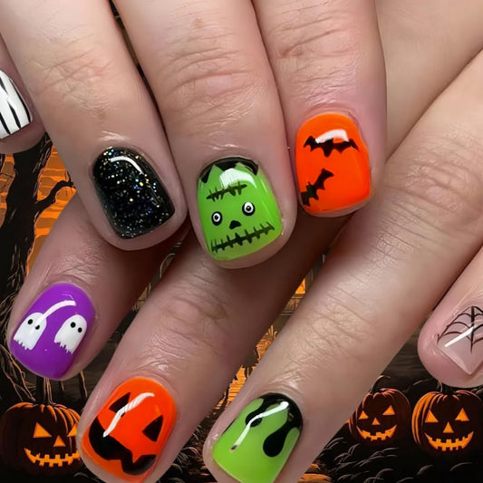 Cute Halloween Press On Nails | Affordable & Stylish Set
