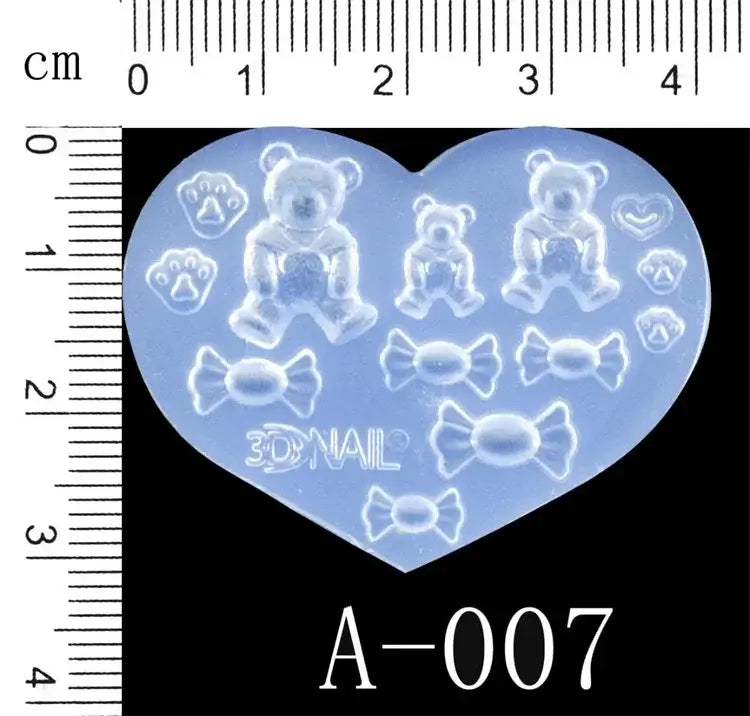 3D Silicone Nail Mold – DIY Manicure & Nail Art Tools