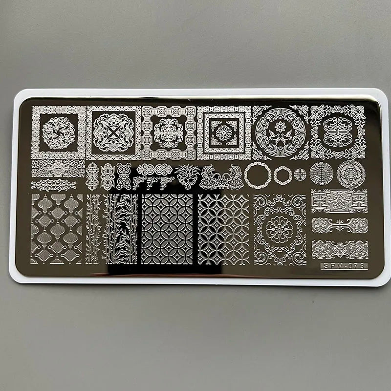 Nail Art Stamping Plates – Create Professional & Intricate Nail Designs