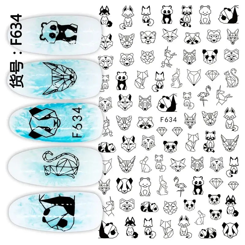 Nail Art Stickers – Self Adhesive