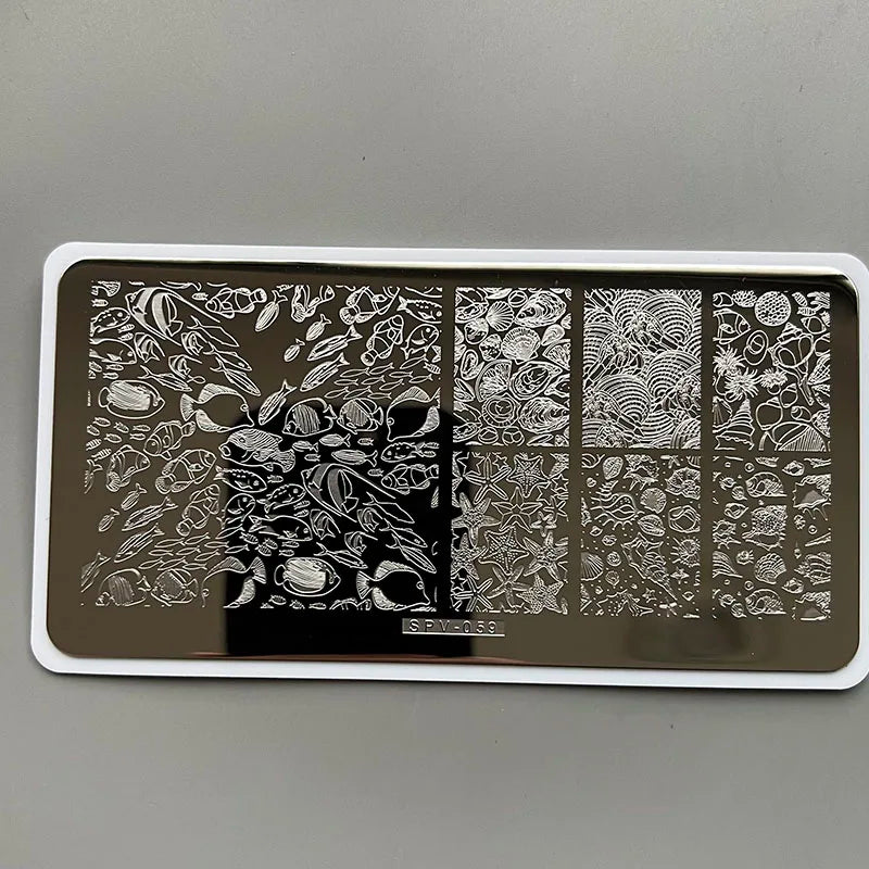 Nail Art Stamping Plates – Create Professional & Intricate Nail Designs
