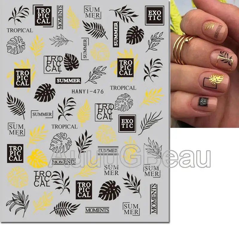 Nail Art Stickers – Self Adhesive