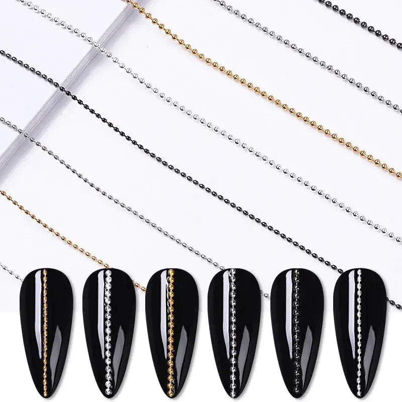 Nail Rhinestone Chains – 3D Crystal Nail Art Decorations